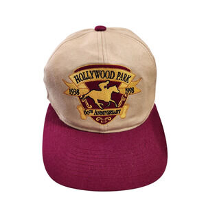 Hollywood Park 60th Anniversary Hat Men's Adjustable Horse Racing‎